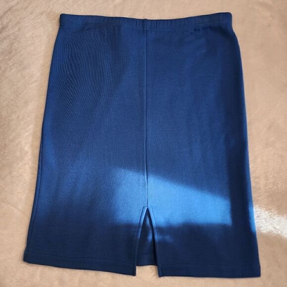 Draper's & Damon's Womens Petite 2 Piece Set Button Front Top and Pencil Skirt M - Picture 4 of 13